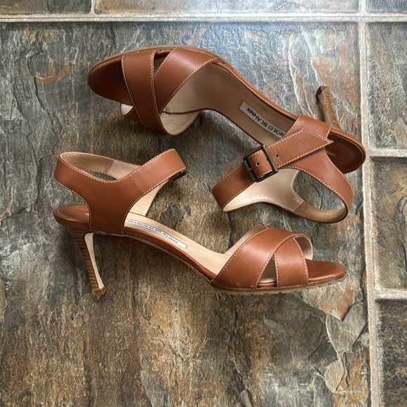 Manolo Blahnik strappy heels - Picture 4 of 4